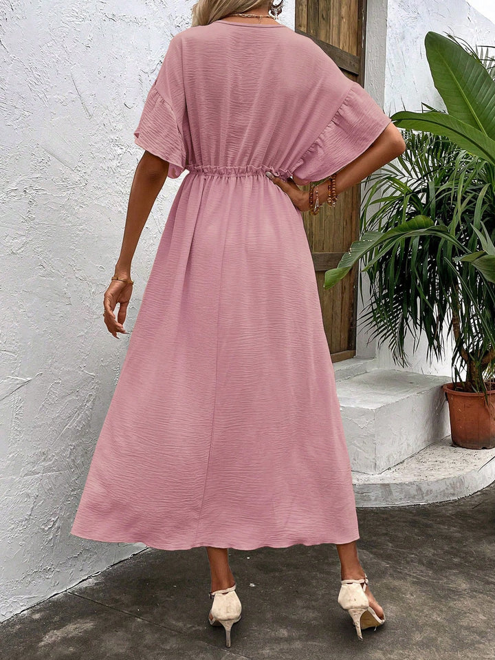 Rochie midi SHEIN, roz