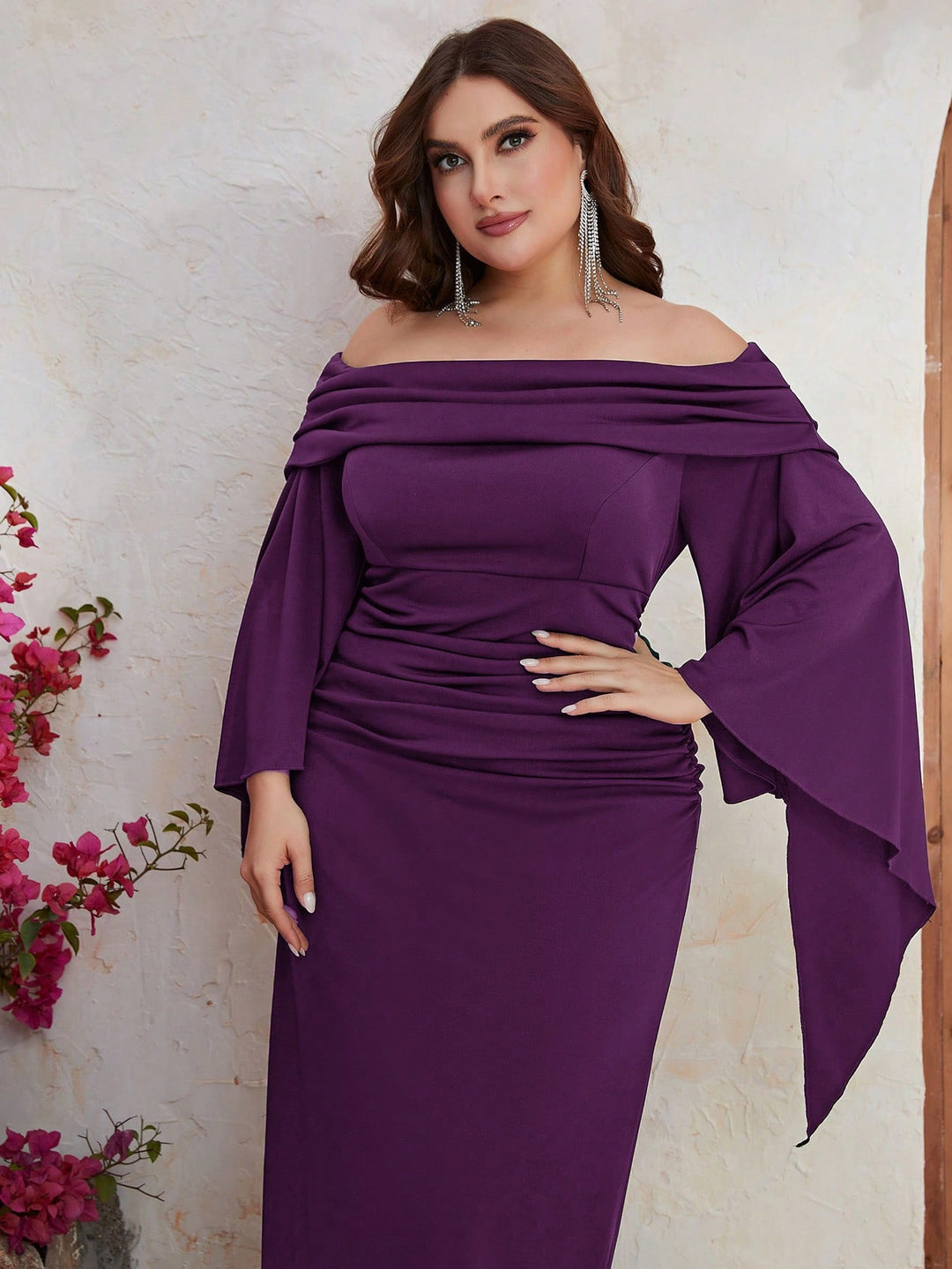 SHEIN ruha, lila