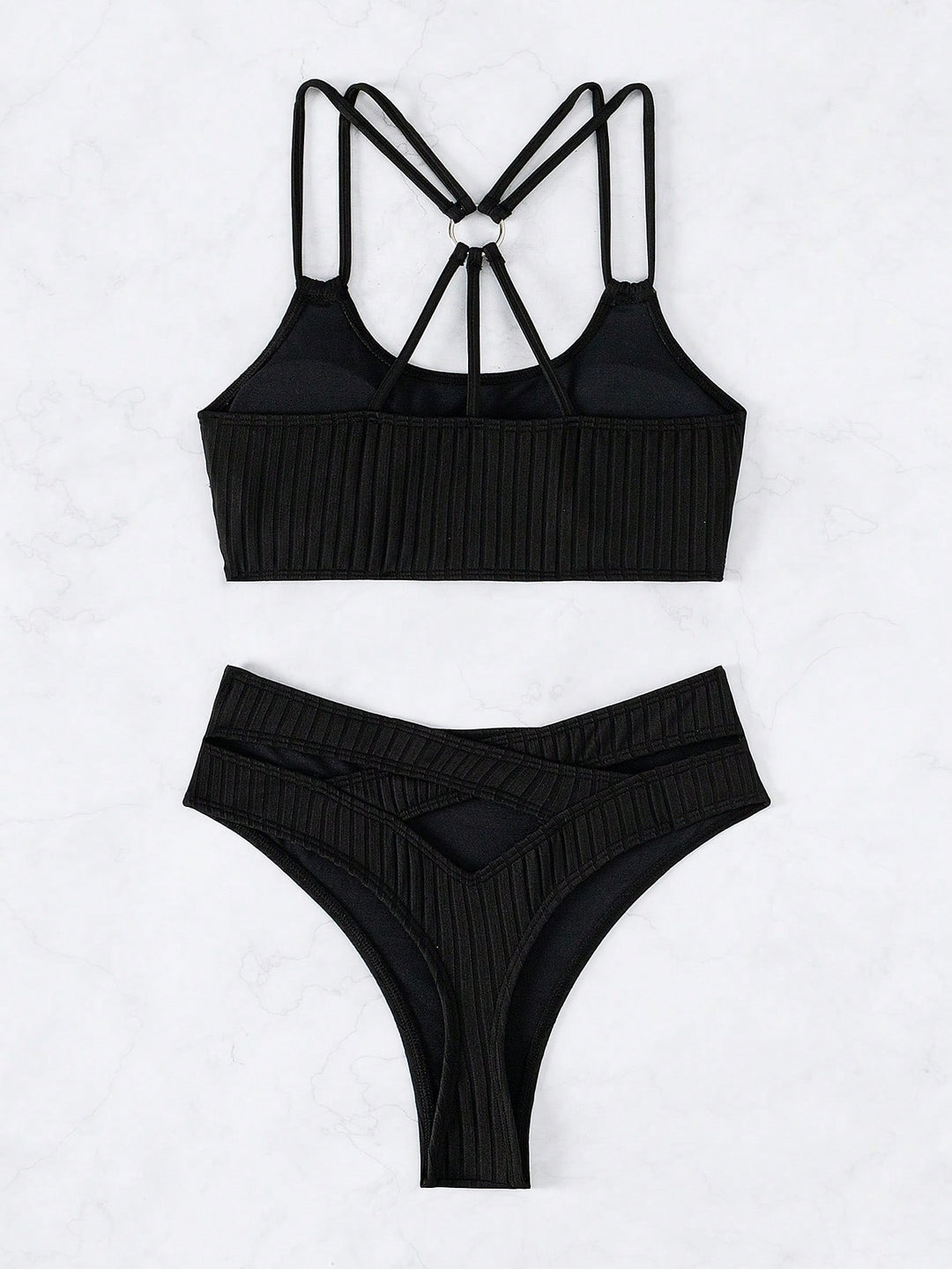 Set bikini SHEIN, negru