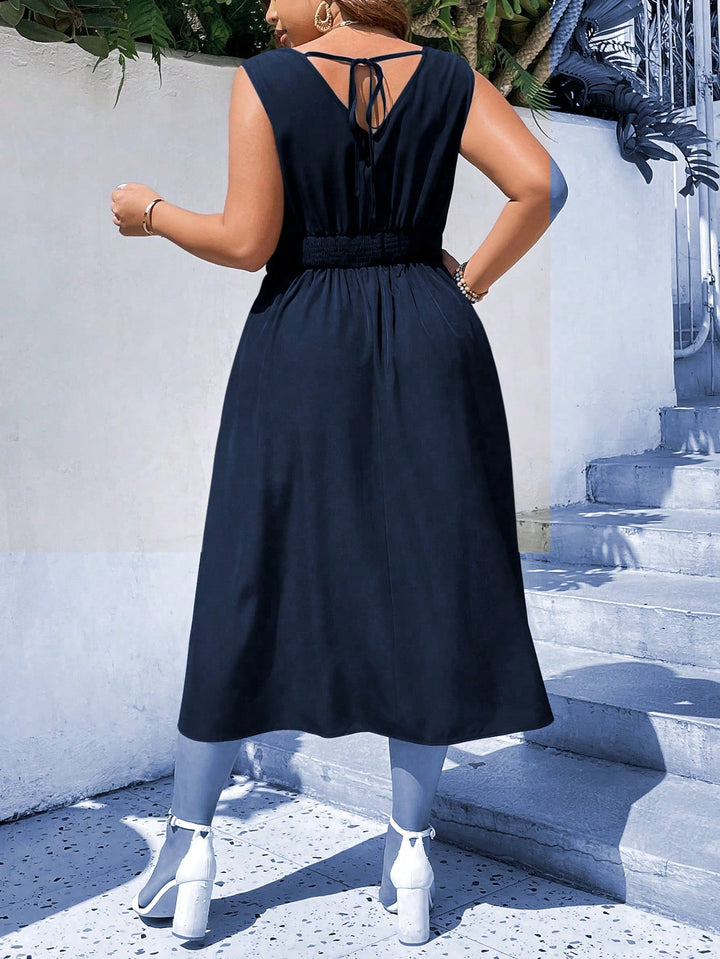 Rochie midi SHEIN, albastru