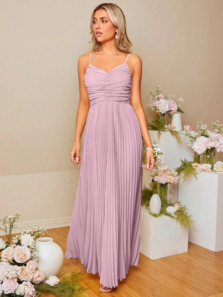 Rochie maxi SHEIN, roz