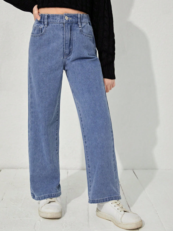 Jeans SHEIN, albastru