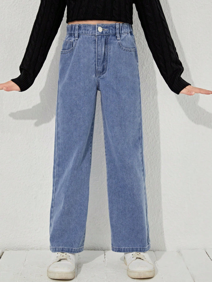 Jeans SHEIN, albastru