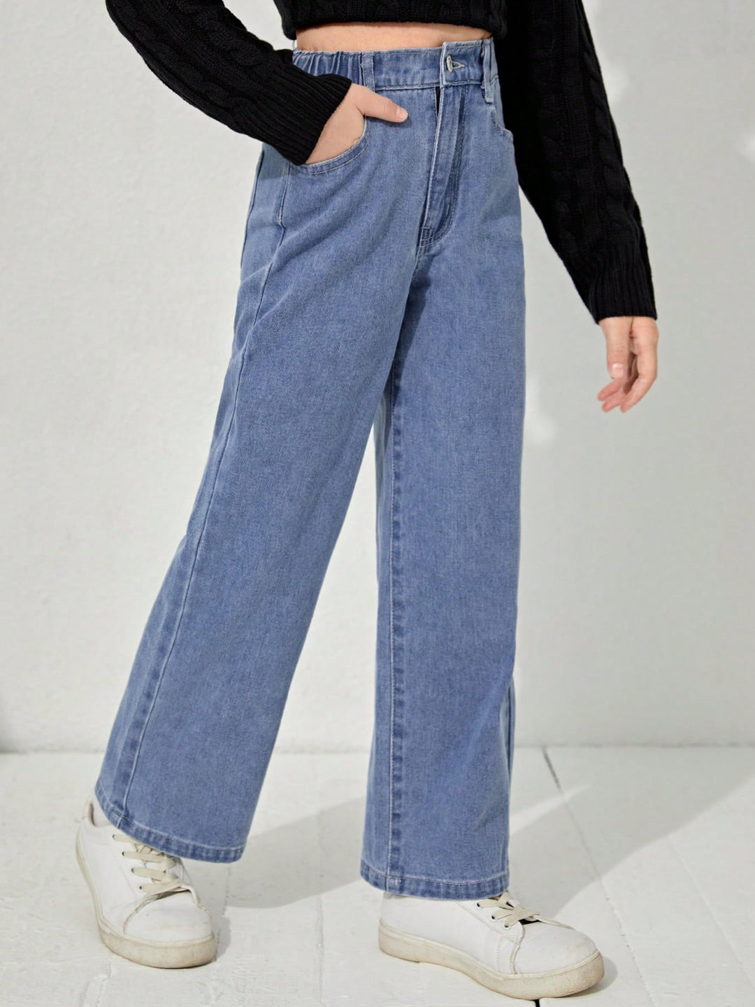 Jeans SHEIN, albastru