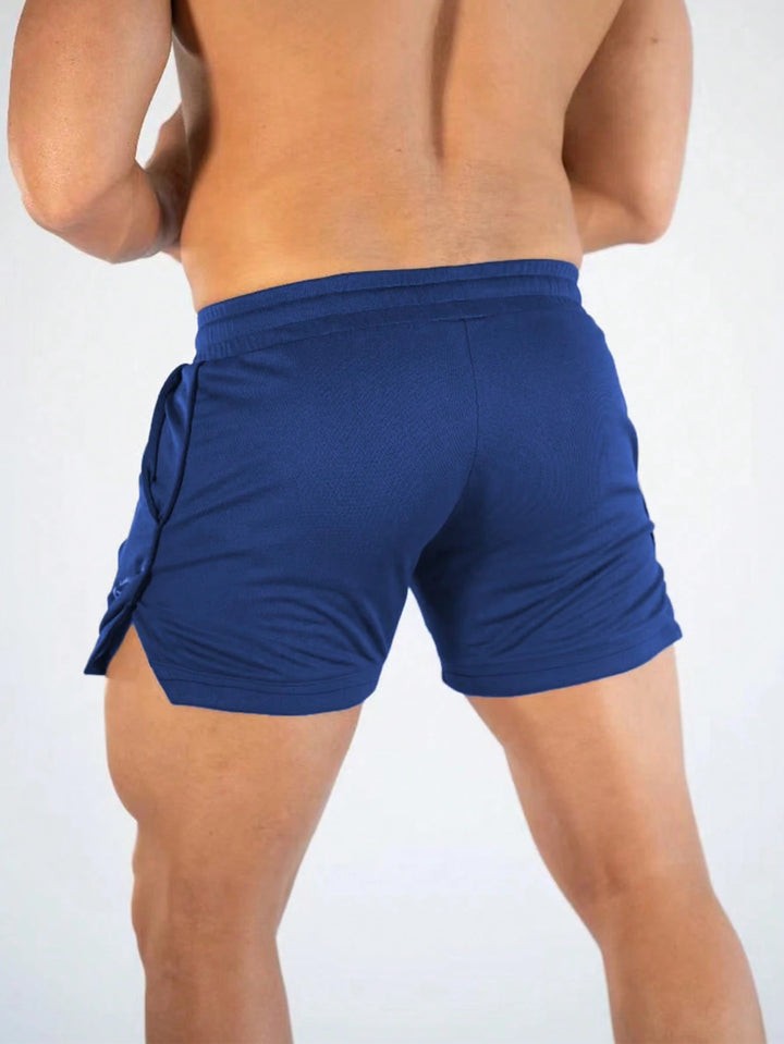 Pantaloni scurți SHEIN, albastru