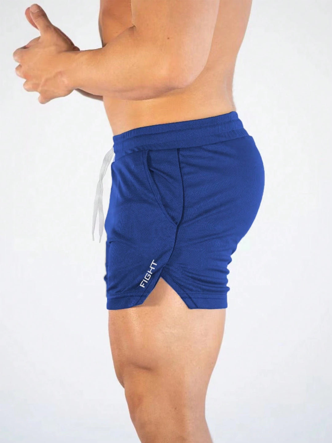 Pantaloni scurți SHEIN, albastru