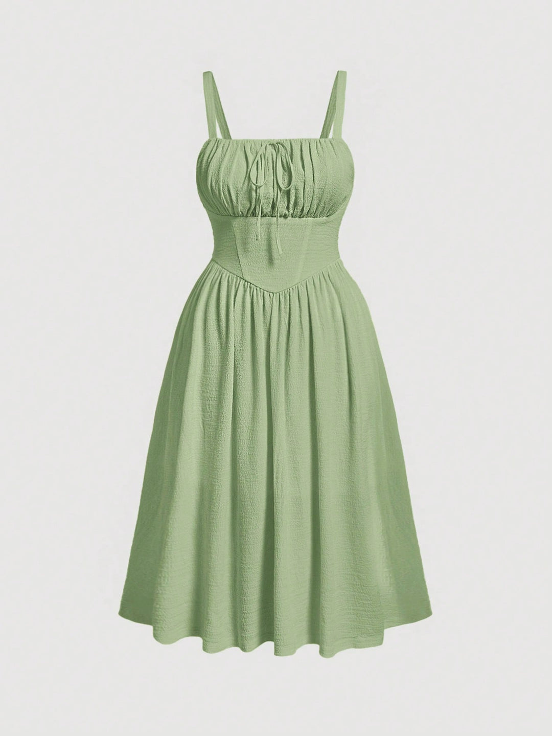 Rochie midi SHEIN, verde
