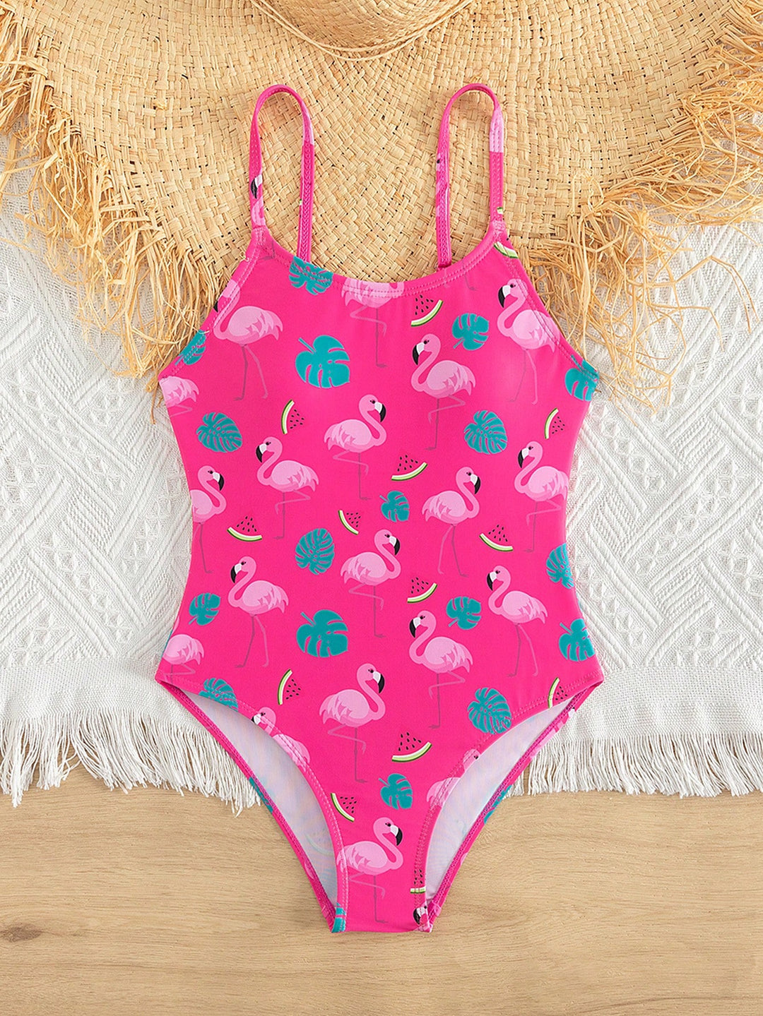 SHEIN pink swimsuit