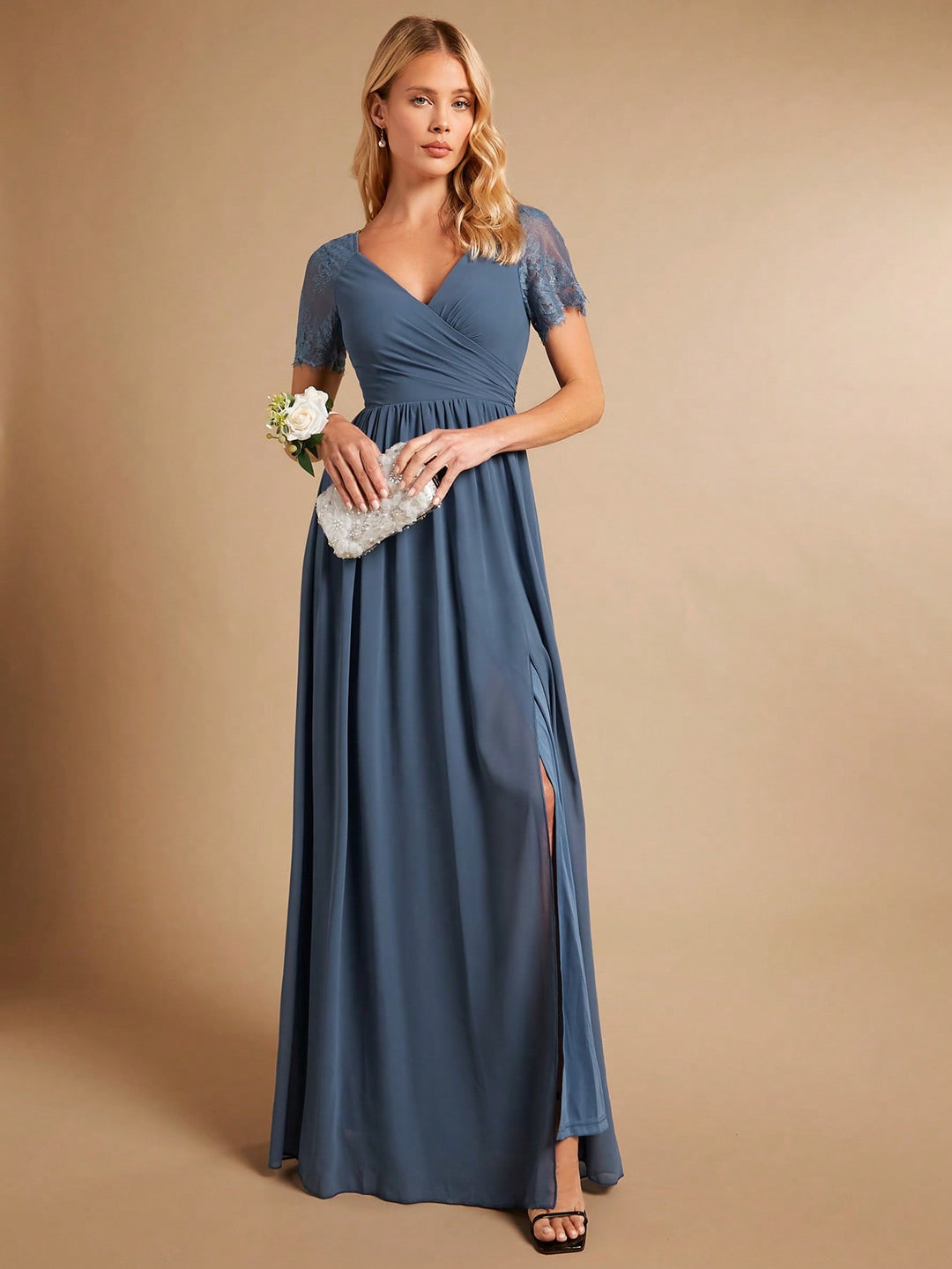 Rochie maxi SHEIN, albastru