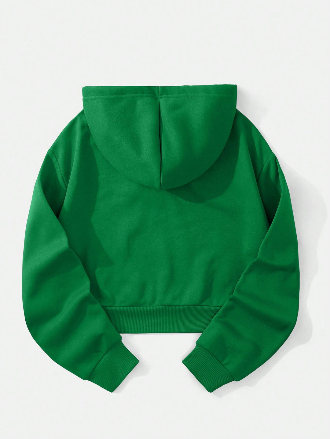 SHEIN kapucnis pulóver, zöld
