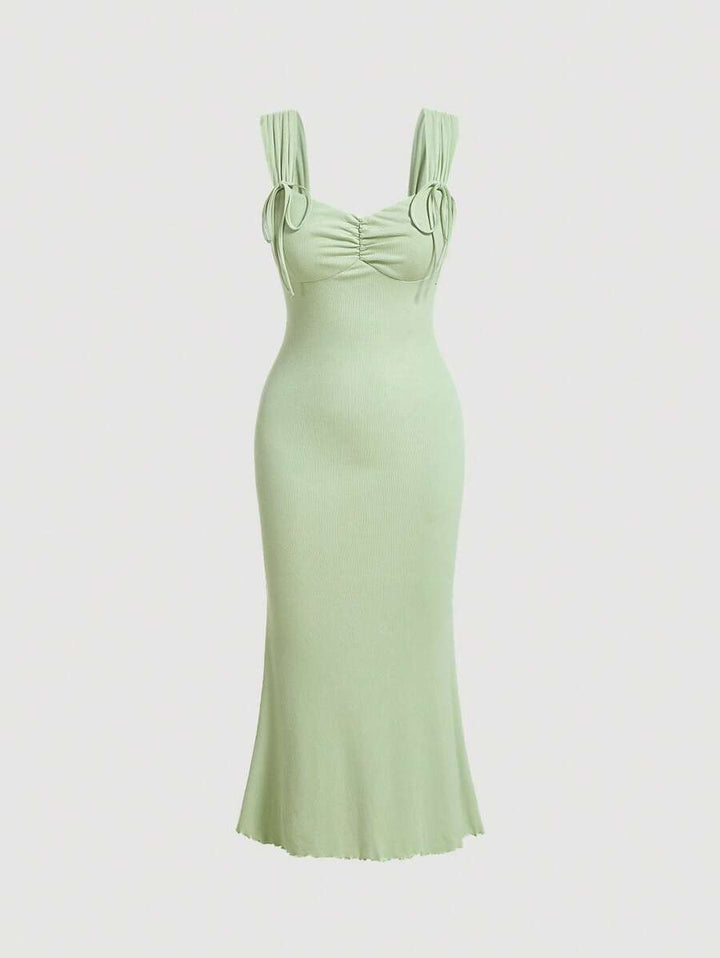 Rochie midi SHEIN, verde