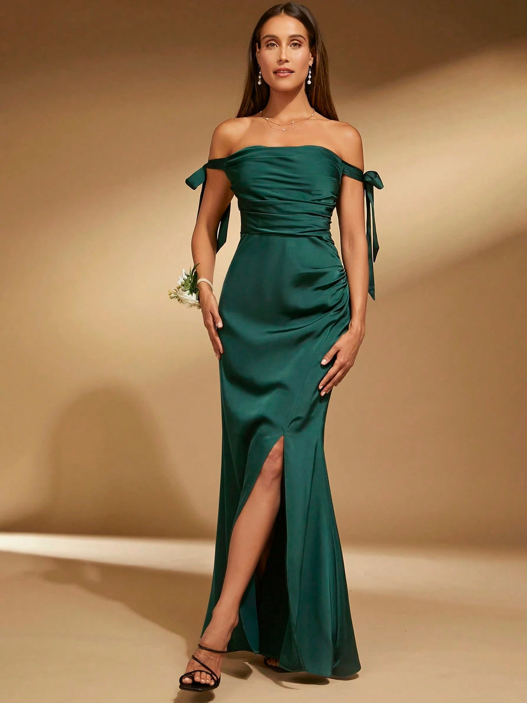 Rochie de ocazie SHEIN, verde