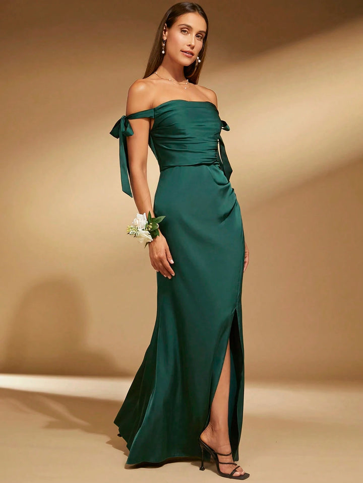 Rochie de ocazie SHEIN, verde