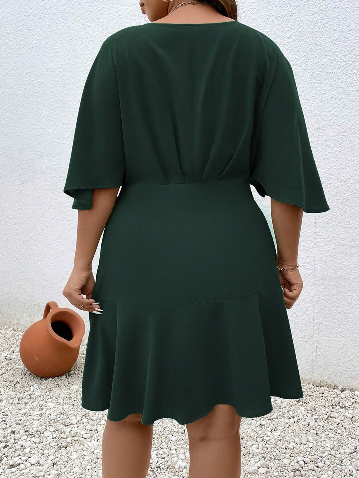 Rochie mini SHEIN, verde