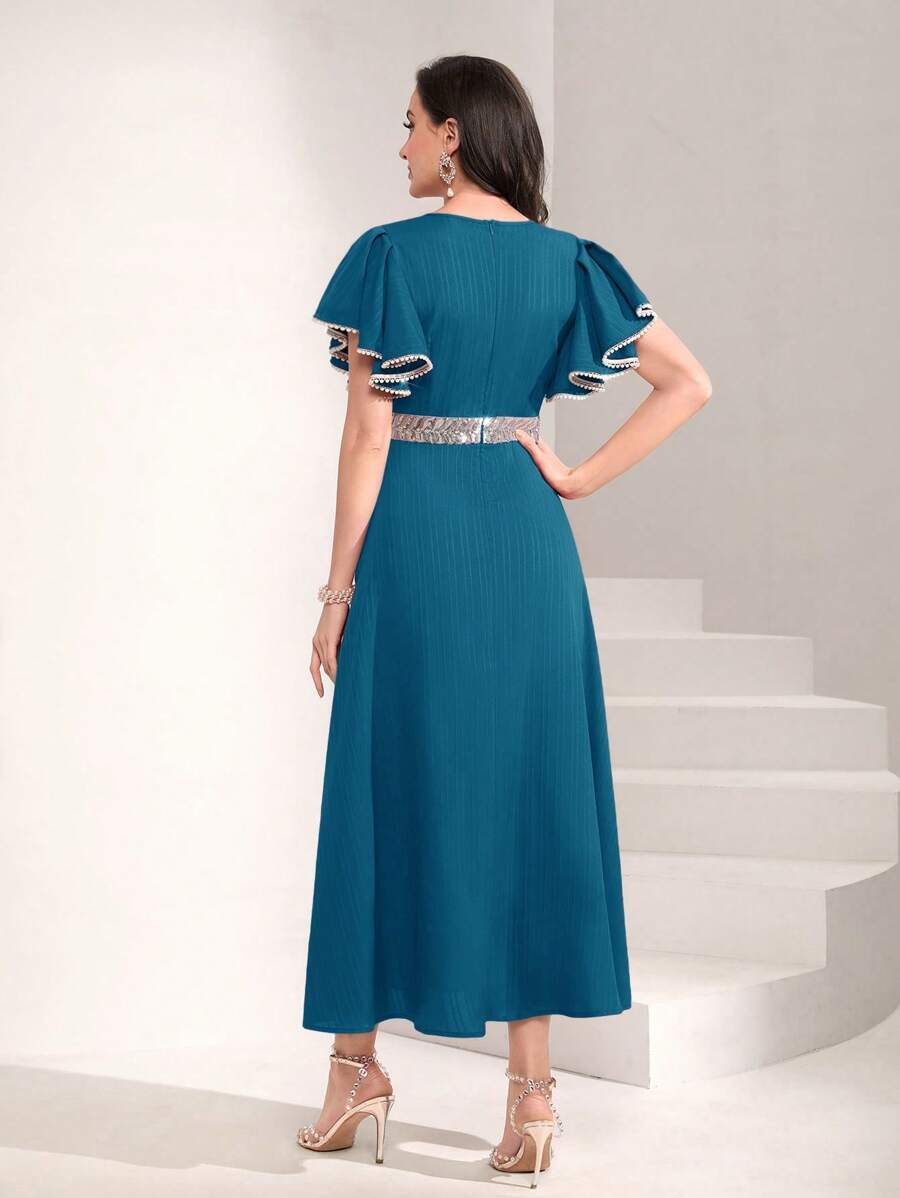 Rochie maxi SHEIN, albastru
