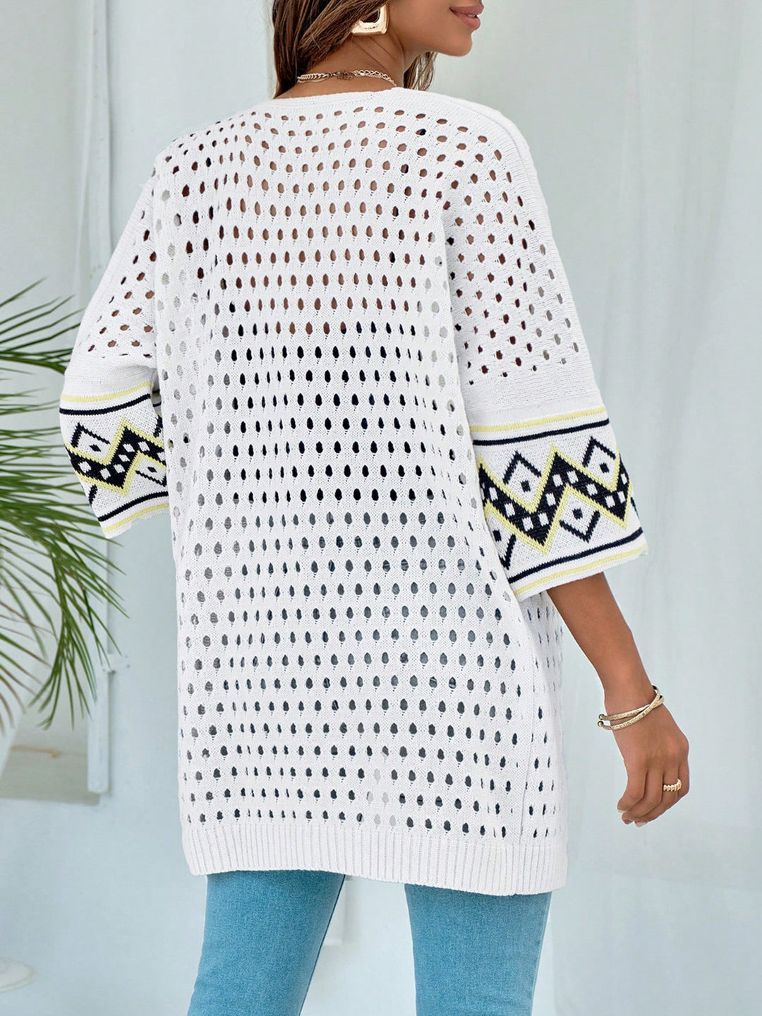 Cardigan SHEIN, crem
