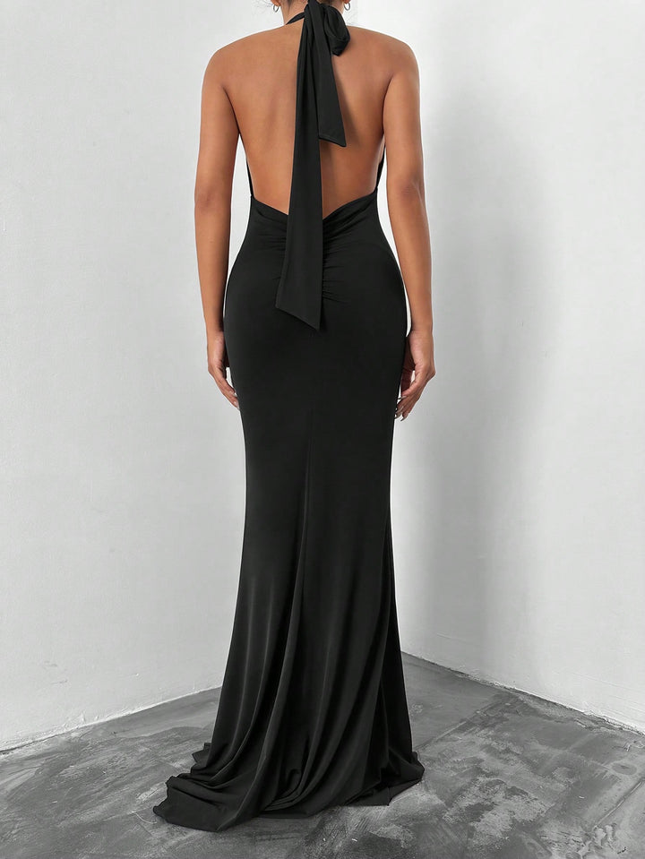 Rochie maxi SHEIN, negru