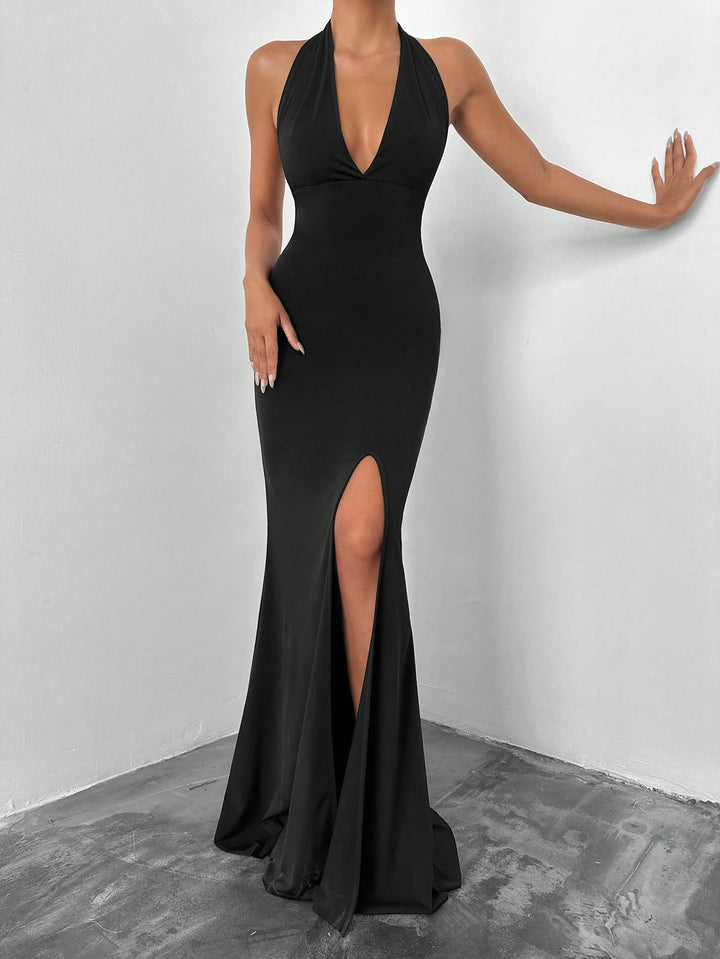 Rochie maxi SHEIN, negru