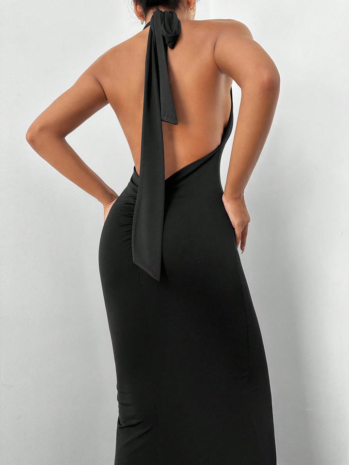 Rochie maxi SHEIN, negru