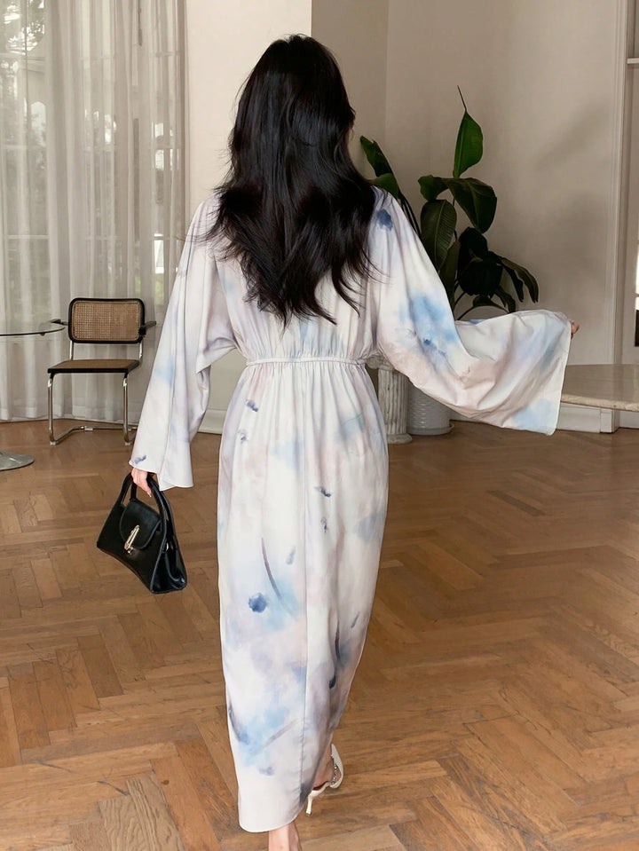 Rochie midi SHEIN, mix culori