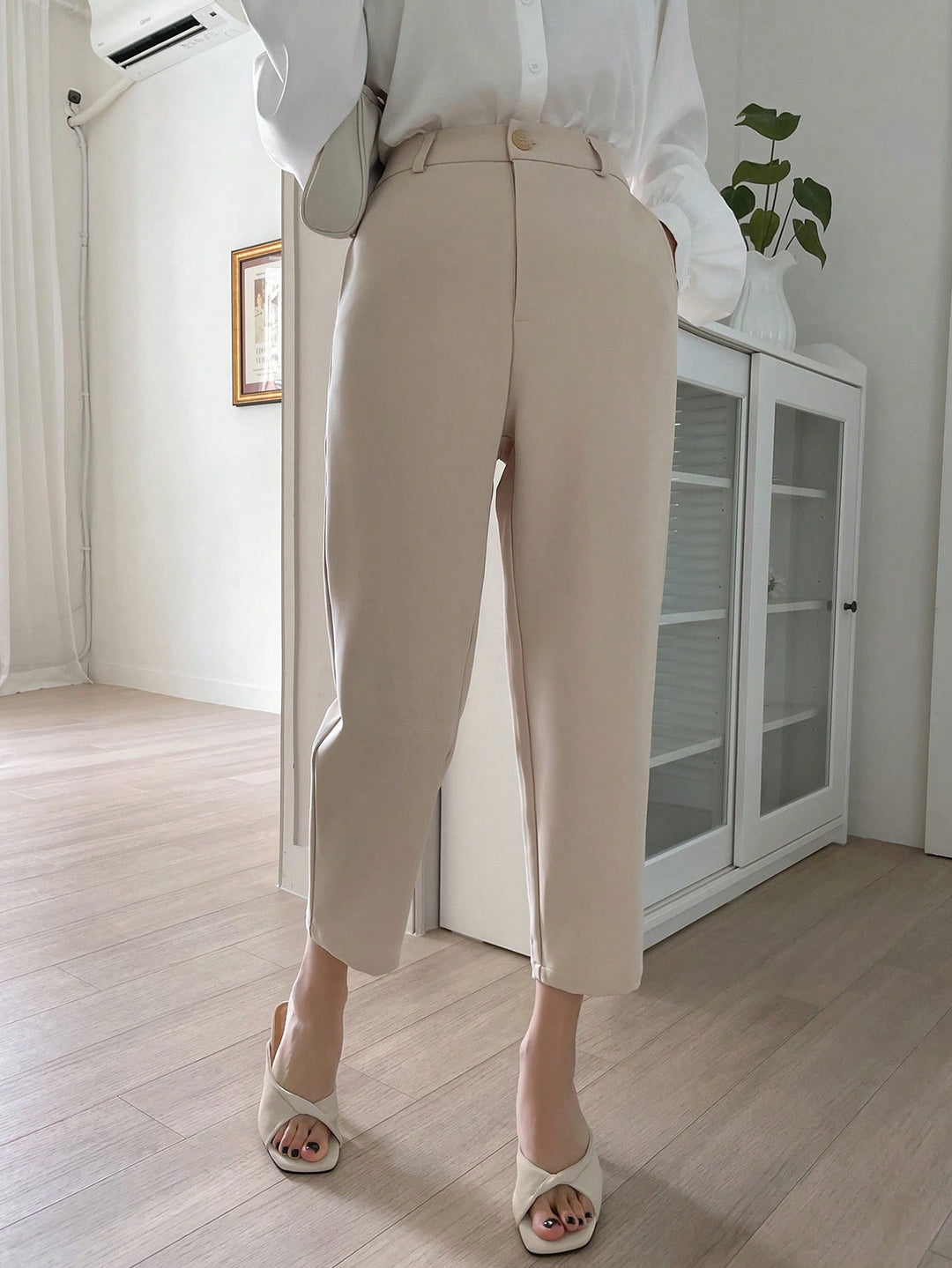 Pantaloni SHEIN, bej