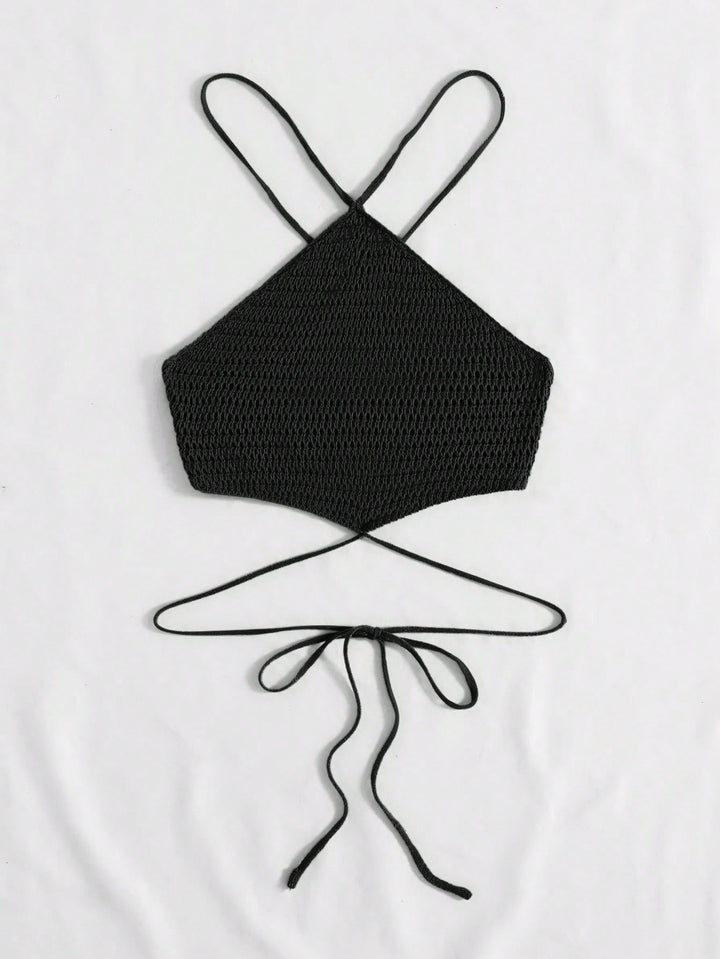 SHEIN top, fekete