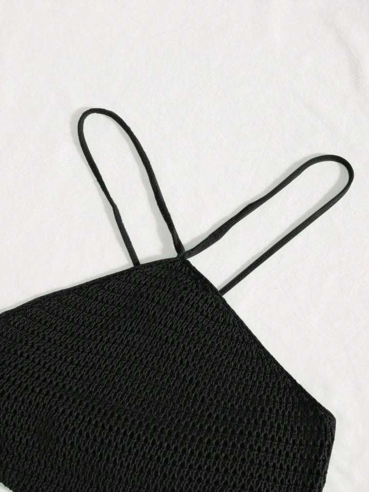 SHEIN top, fekete