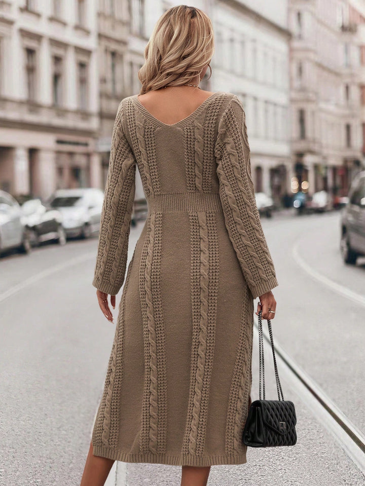 Rochie SHEIN, kaki
