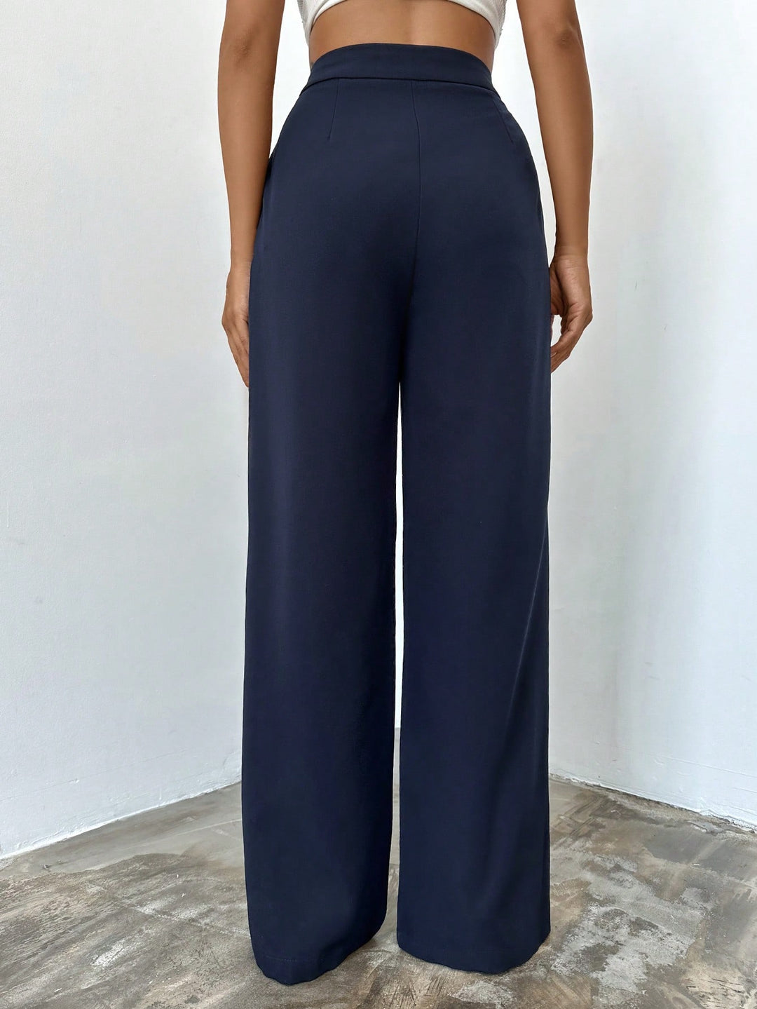 Pantalon SHEIN, albastru