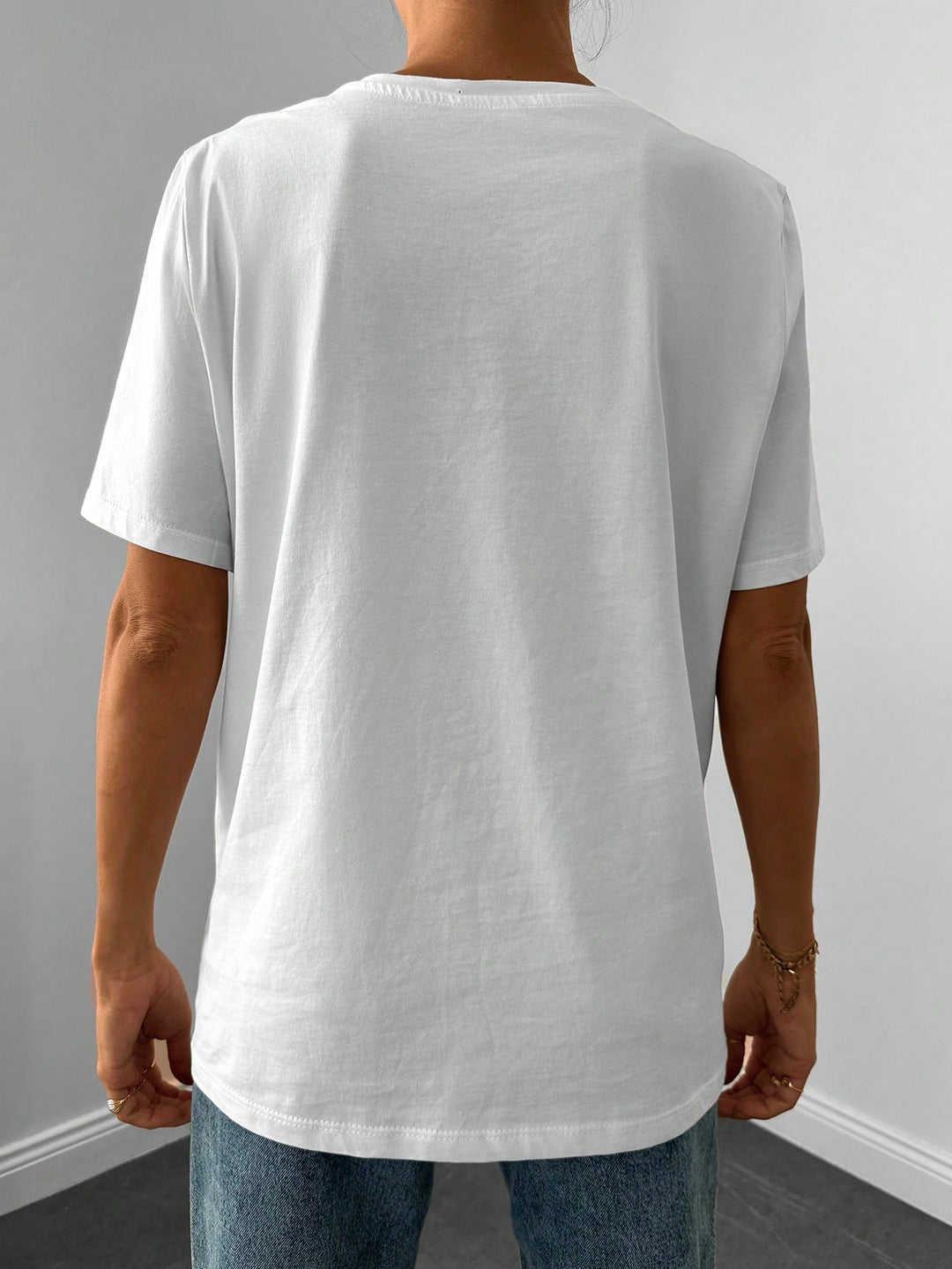 Tricou SHEIN, alb