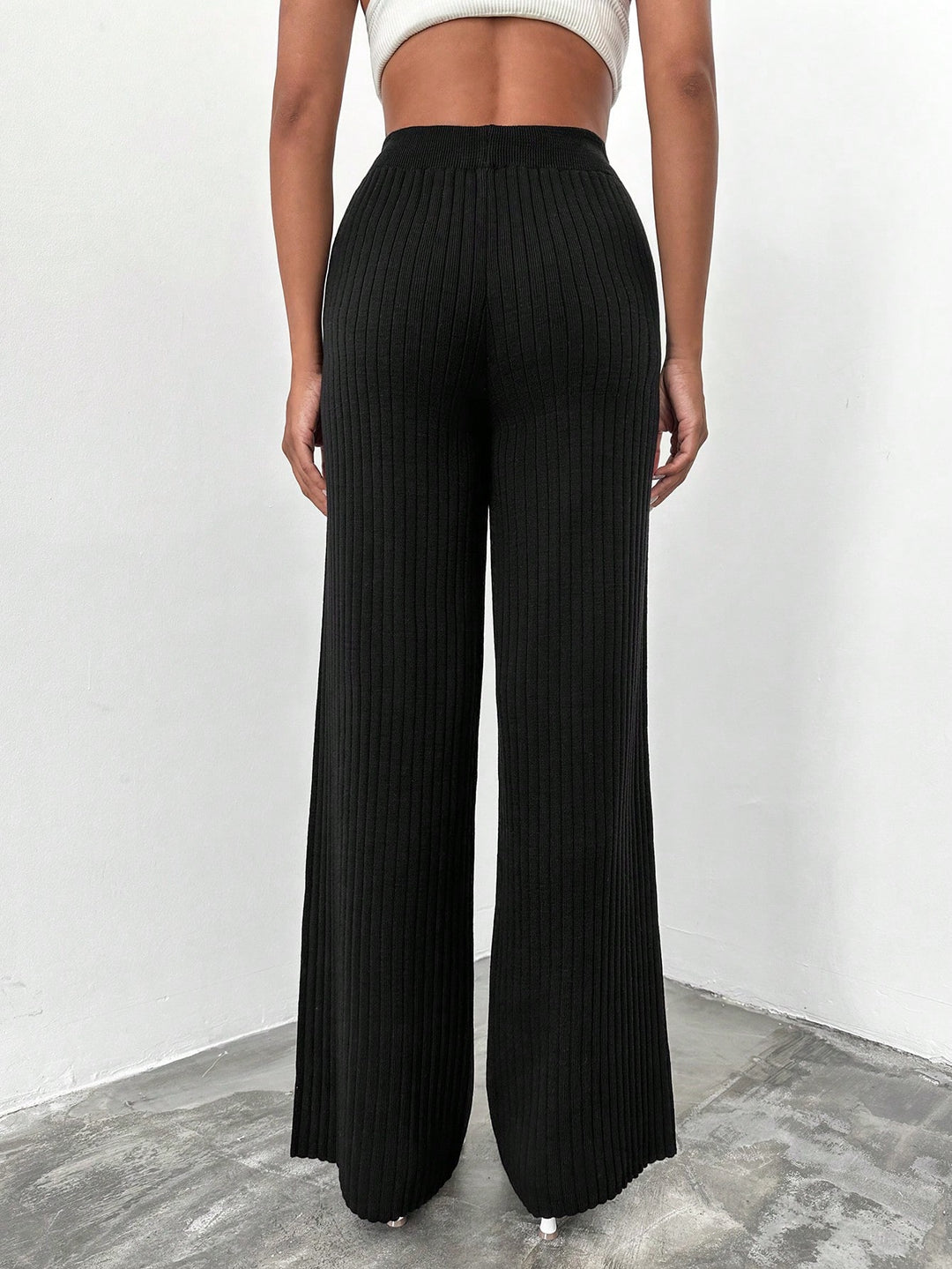Pantaloni SHEIN, negru