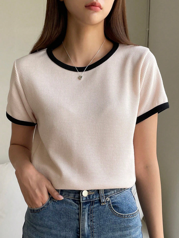 Tricou SHEIN, bej