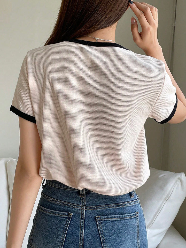 Tricou SHEIN, bej