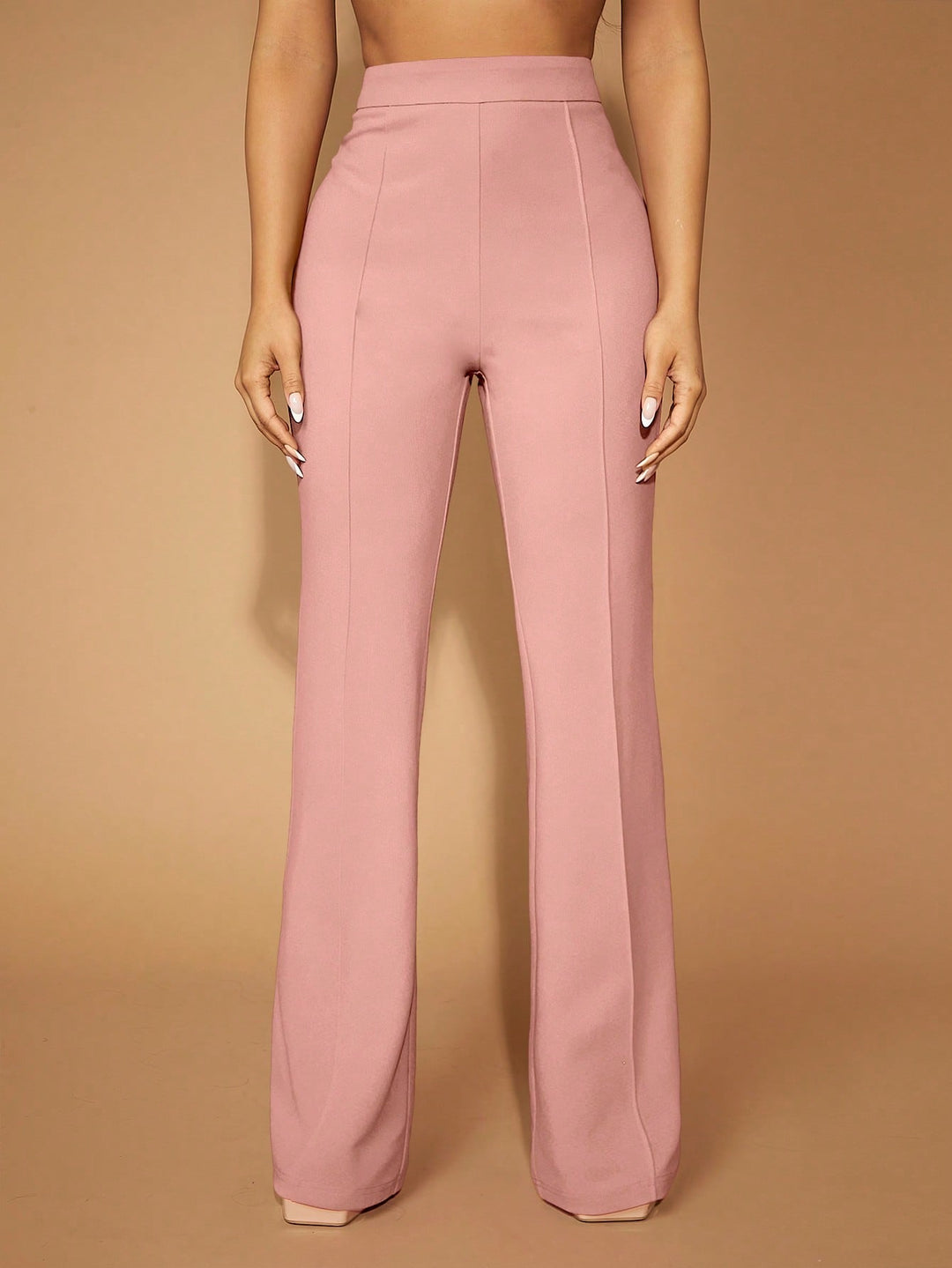Pantaloni SHEIN, roz