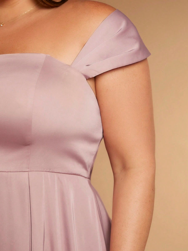 Rochie maxi SHEIN, roz