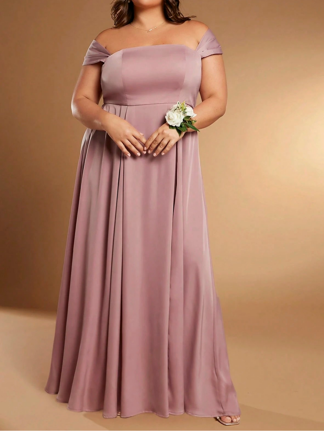 Rochie maxi SHEIN, roz