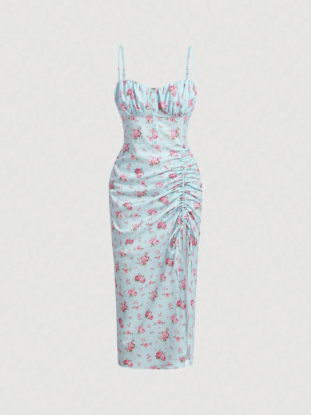 Rochie maxi SHEIN, albastru