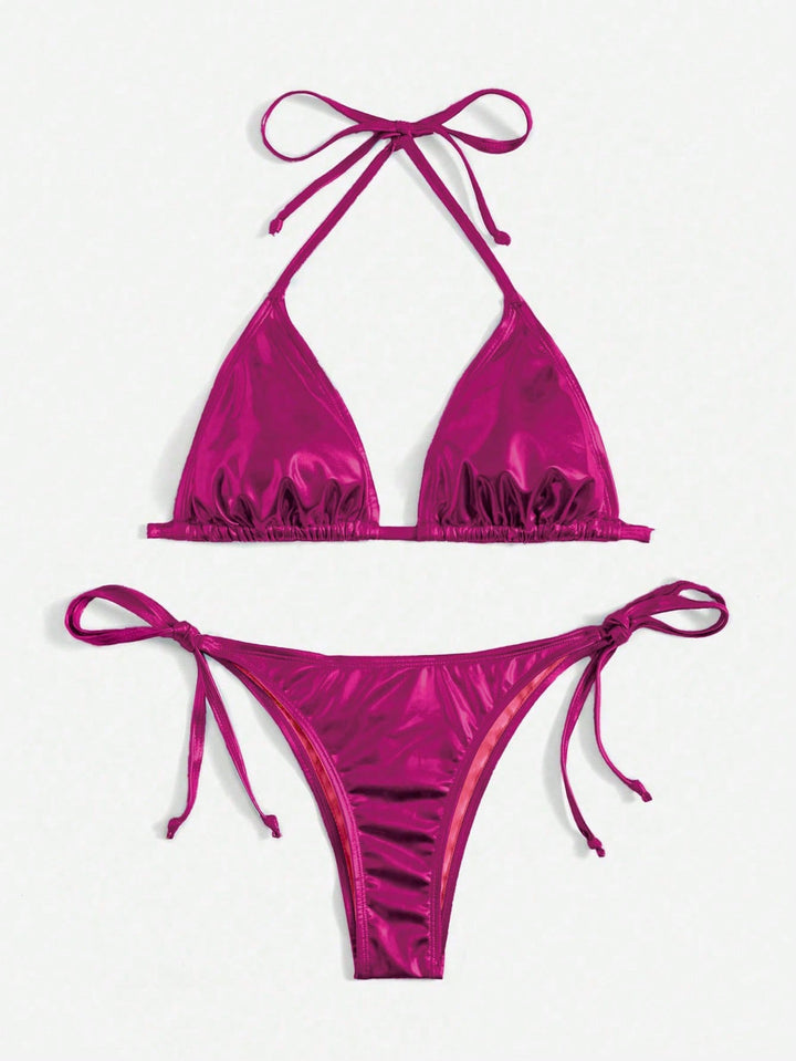 Set bikini SHEIN, roz