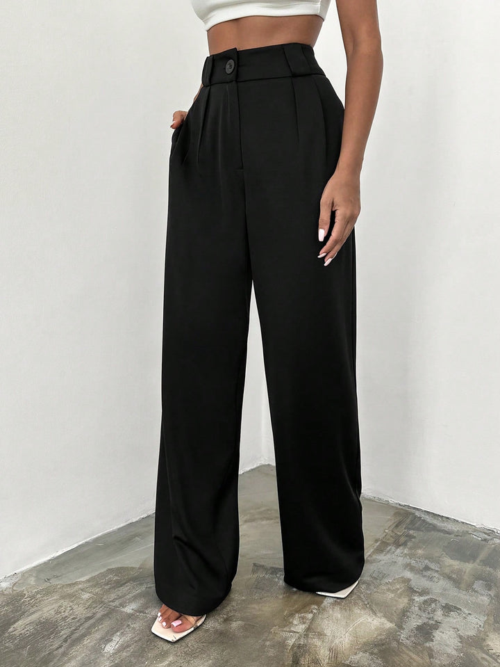 Pantaloni SHEIN, negru