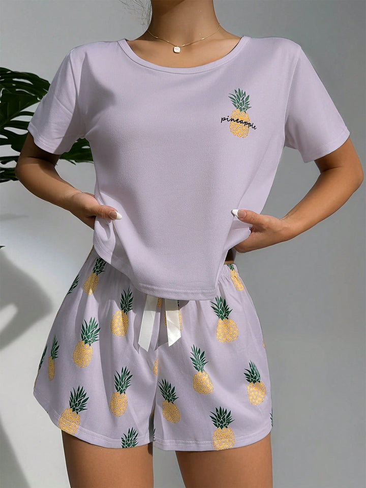 SHEIN pizsama szett, lila