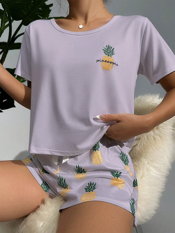 SHEIN pizsama szett, lila
