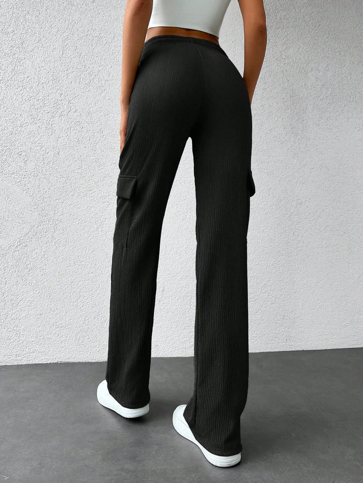 Pantaloni SHEIN, negru