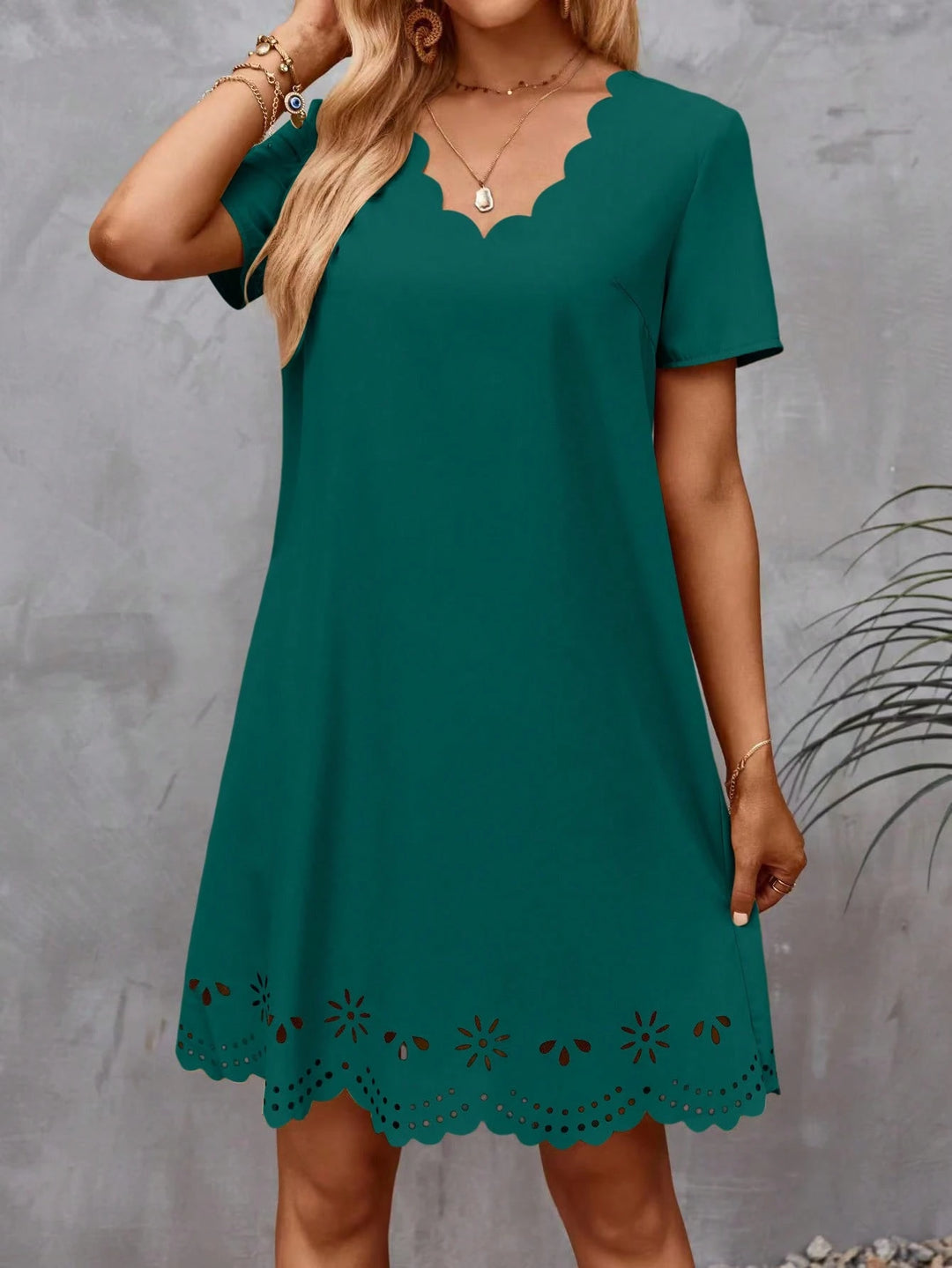 Rochie mini SHEIN, verde