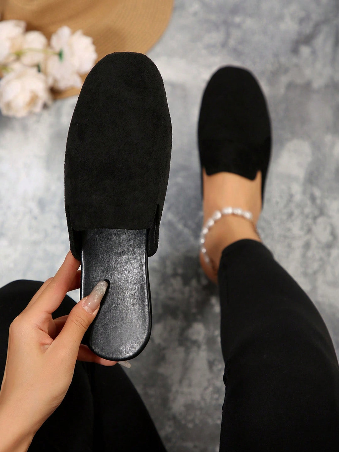 Balerini SHEIN, negru
