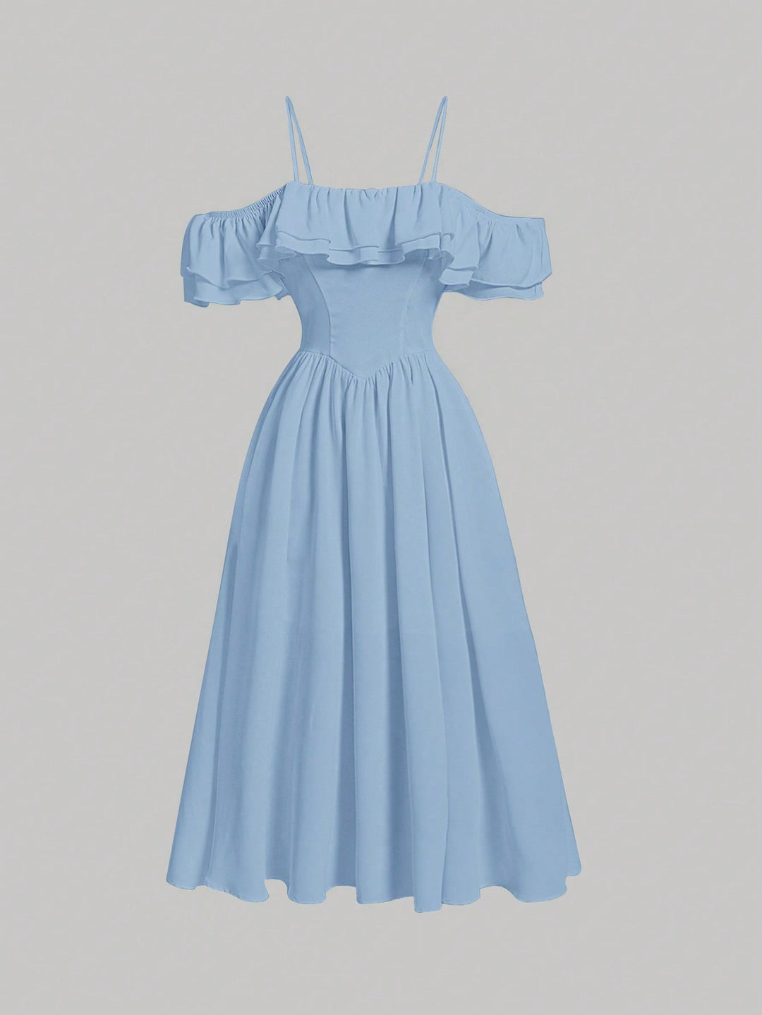 SHEIN Maxi ruha, kék
