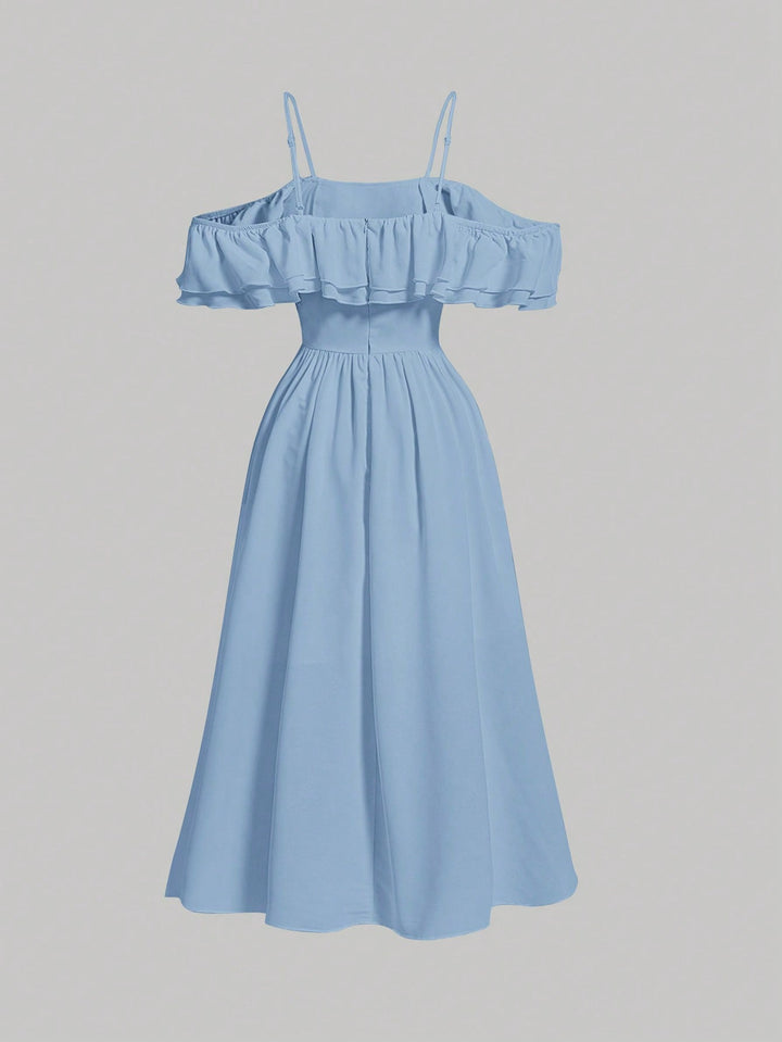 SHEIN Maxi ruha, kék