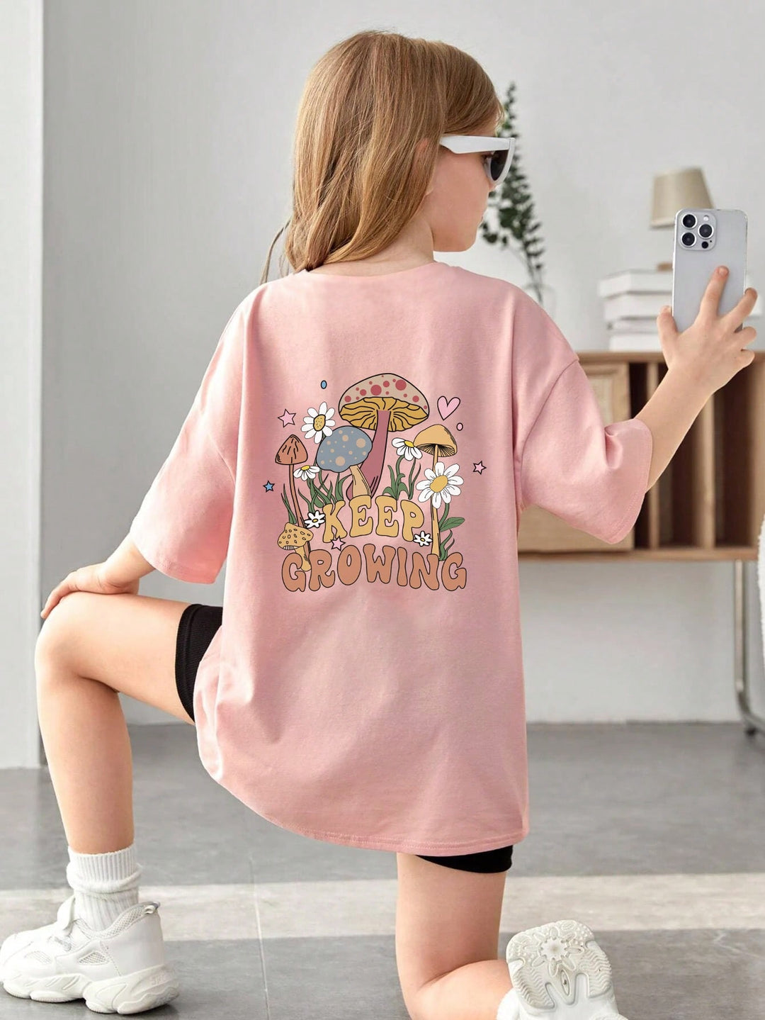 Tricou SHEIN, roz
