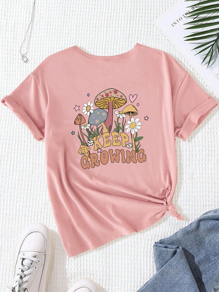 Tricou SHEIN, roz