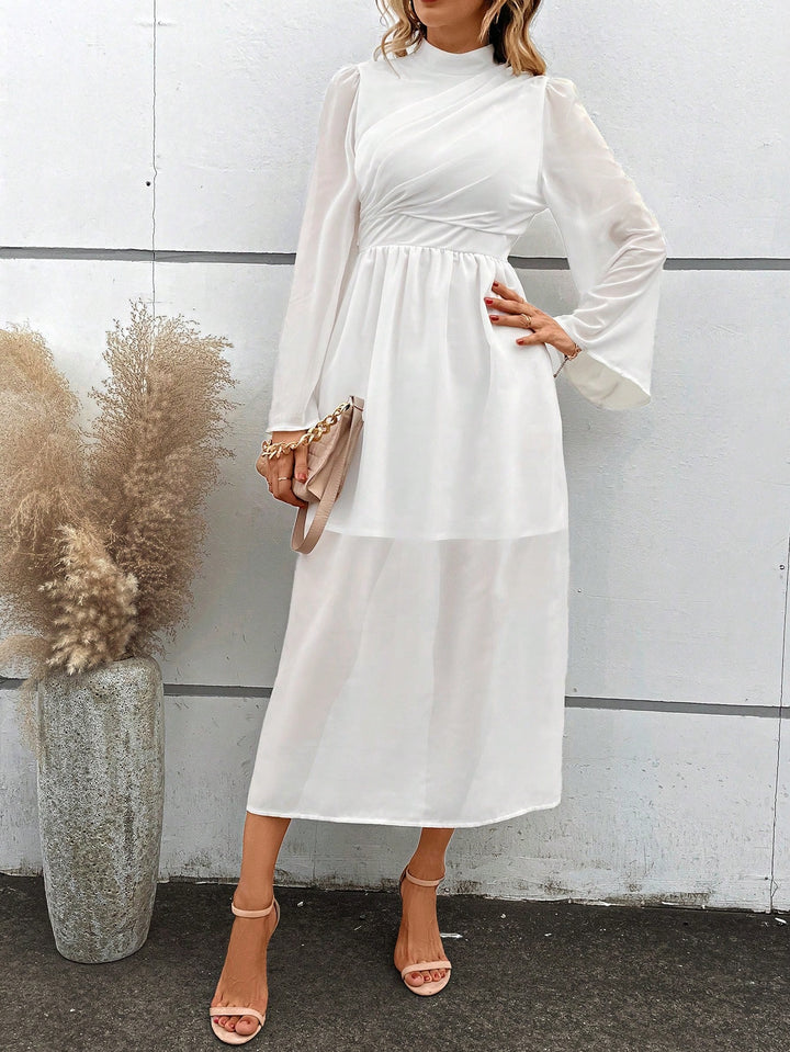 Rochie maxi SHEIN, alb