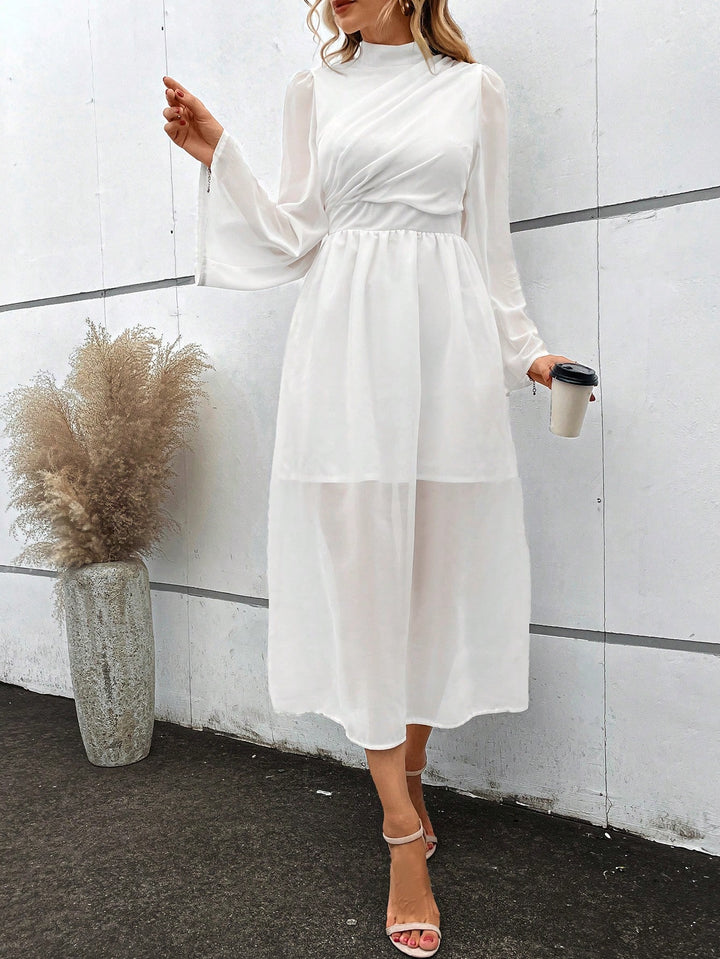Rochie maxi SHEIN, alb